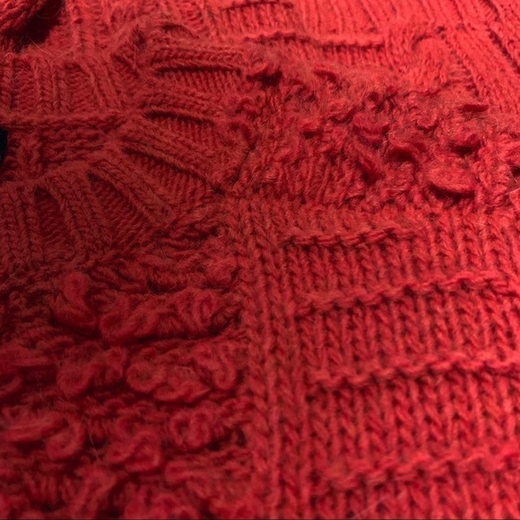 BANANA REPUBLIC Fringe Cable Crew Neck Sweater - Picture 8 of 8